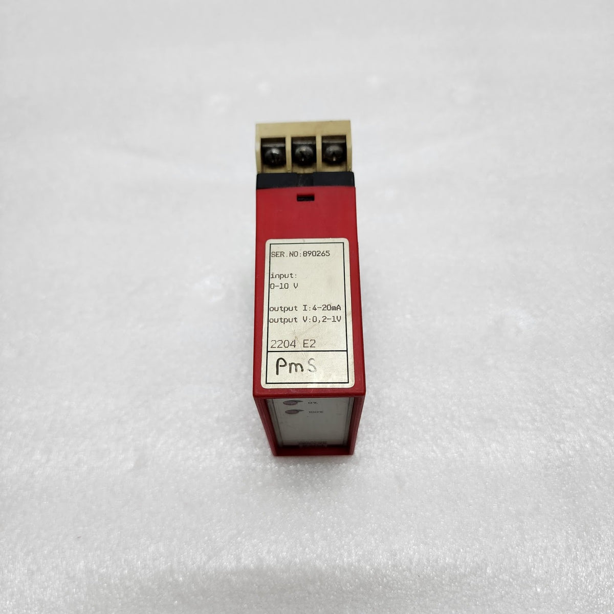 PR ELECTRONICS 2204 ISOLATION AMPLIFIER 2204-E2 24VDC
