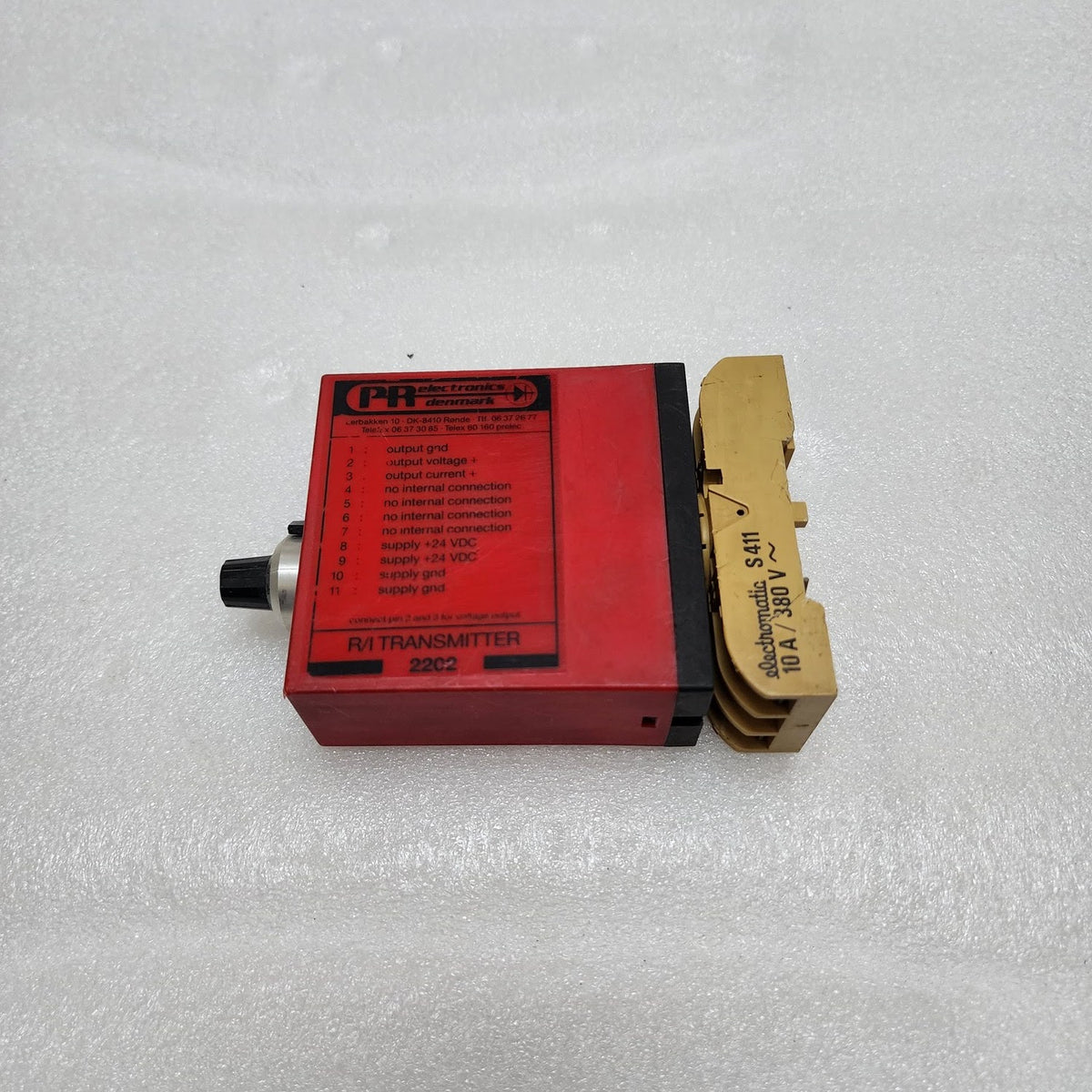 PR ELECTRONICS 2202 R/I TRANSMITTER 24VDC