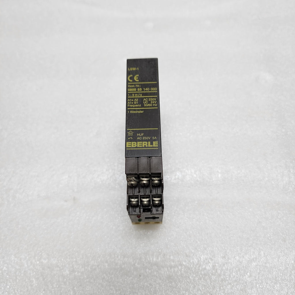 EBERLE LSW-1 TIME DELAY RELAY 080053140000 230VAC/24VAC-DC
