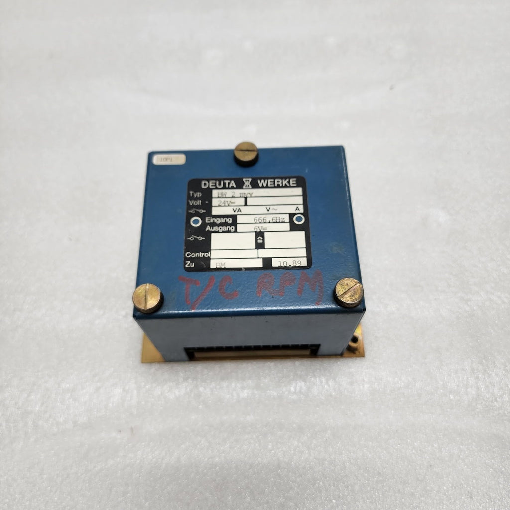 DEUTA WERKE BW 2 MYV 24VDC