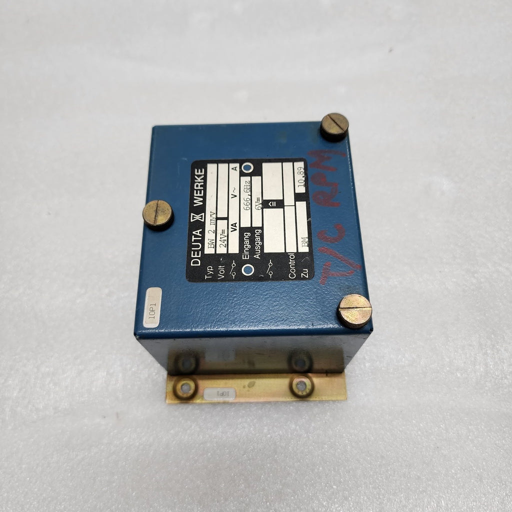 DEUTA WERKE BW 2 MYV 24VDC