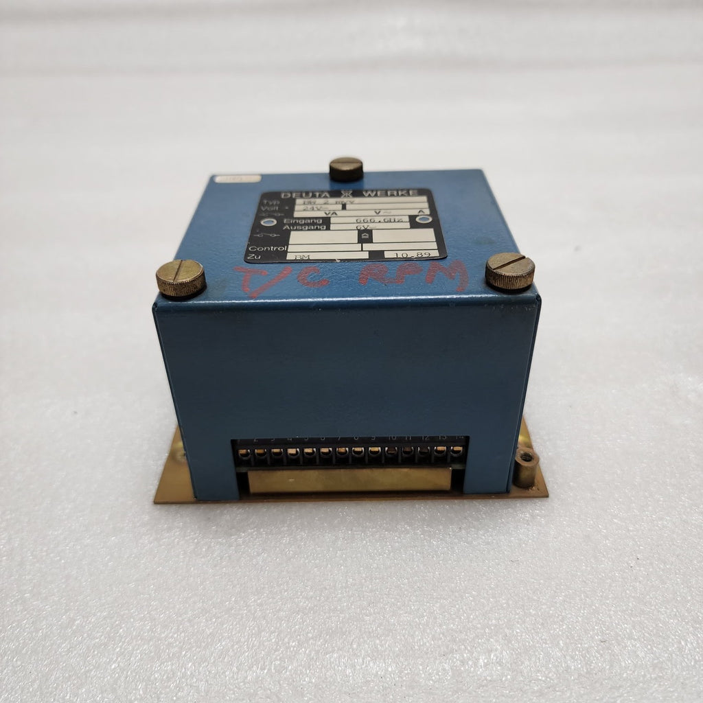 DEUTA WERKE BW 2 MYV 24VDC