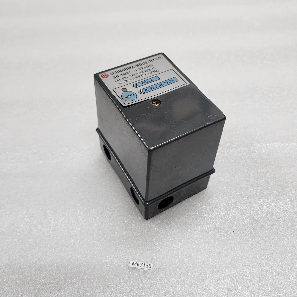 SEUNGHWA INDUSTRY SH-303M OIL PROTECTION RELAY 200-240V
