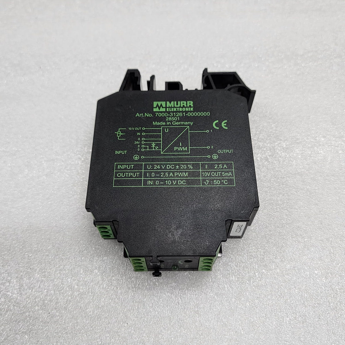 MURR ELEKTRONIK 7000-31261-0000000-28501 AMPLIFIER 24VDC
