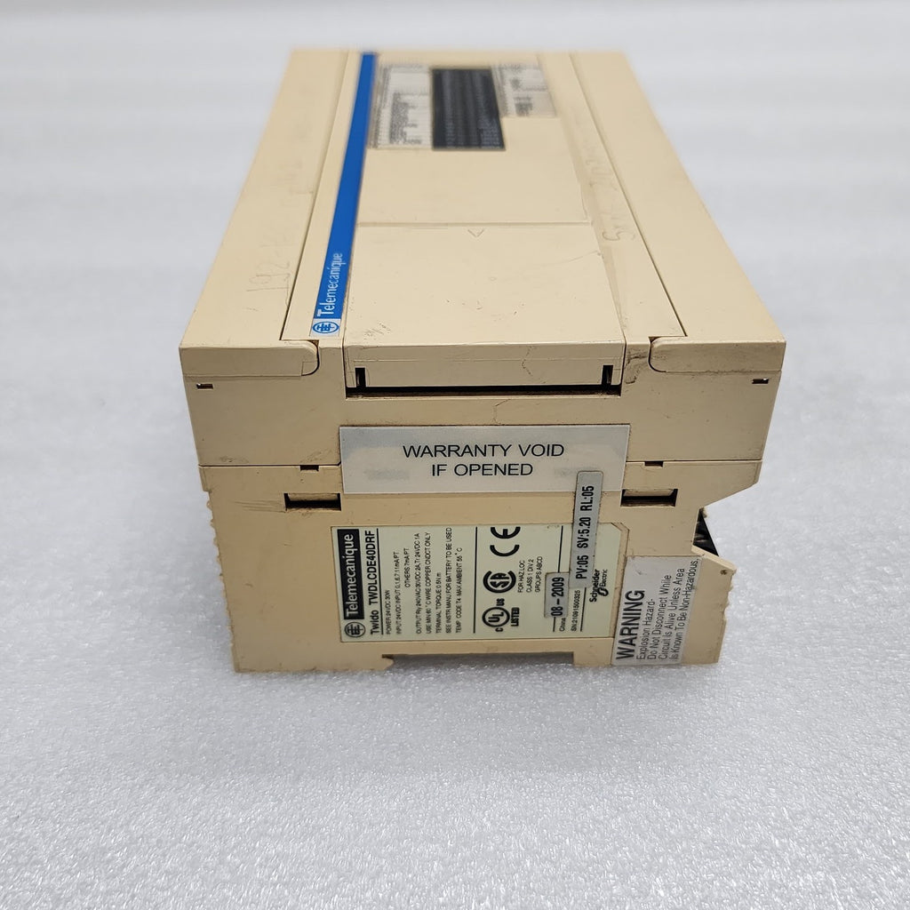 TELEMECANIQUE TWDLCDE40DRF COMPACT BASE CONTROLLER 24VDC