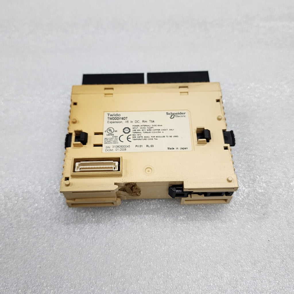 TELEMECANIQUE TWDDDI16DT EXPANSION MODULE