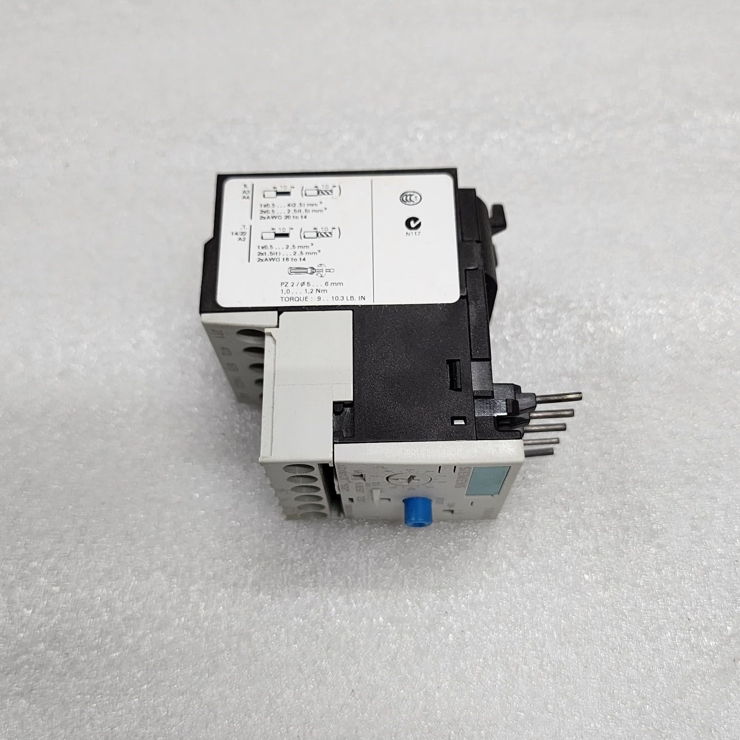 SIEMENS SIRIUS 3RB2016-1SB0 OVERLOAD RELAY 3-12A
