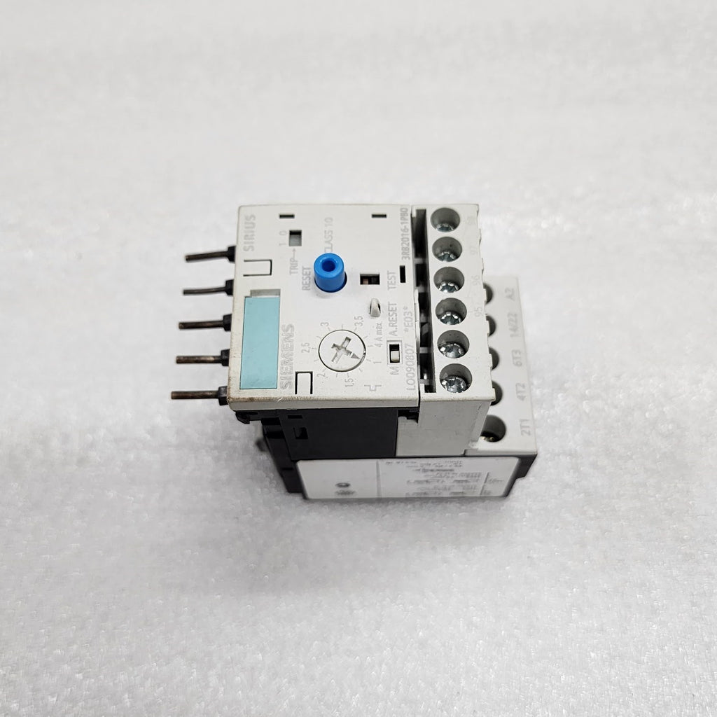 SIEMENS SIRIUS 3RB2016-1PB0 OVERLOAD RELAY 1-4A