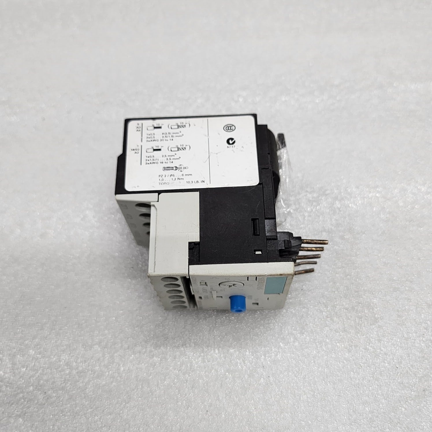 SIEMENS SIRIUS 3RB2016-1PB0 OVERLOAD RELAY 1-4A