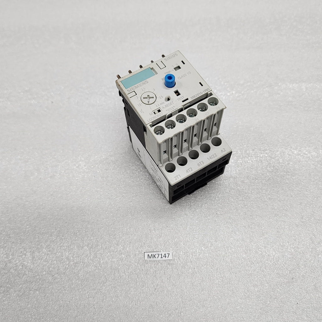 SIEMENS SIRIUS 3RB2016-1PB0 OVERLOAD RELAY 1-4A