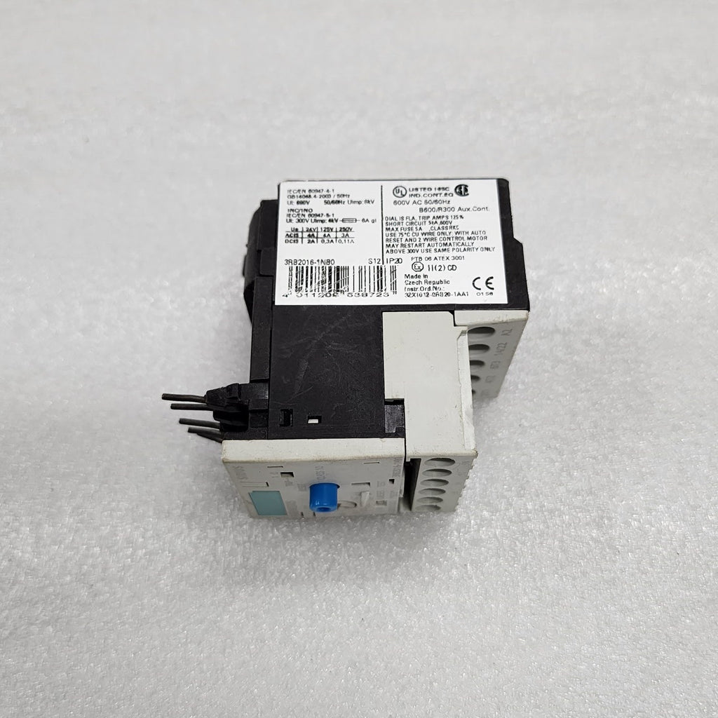 SIEMENS SIRIUS 3RB2016-1NB0 OVERLOAD RELAY 0.32-1.25A