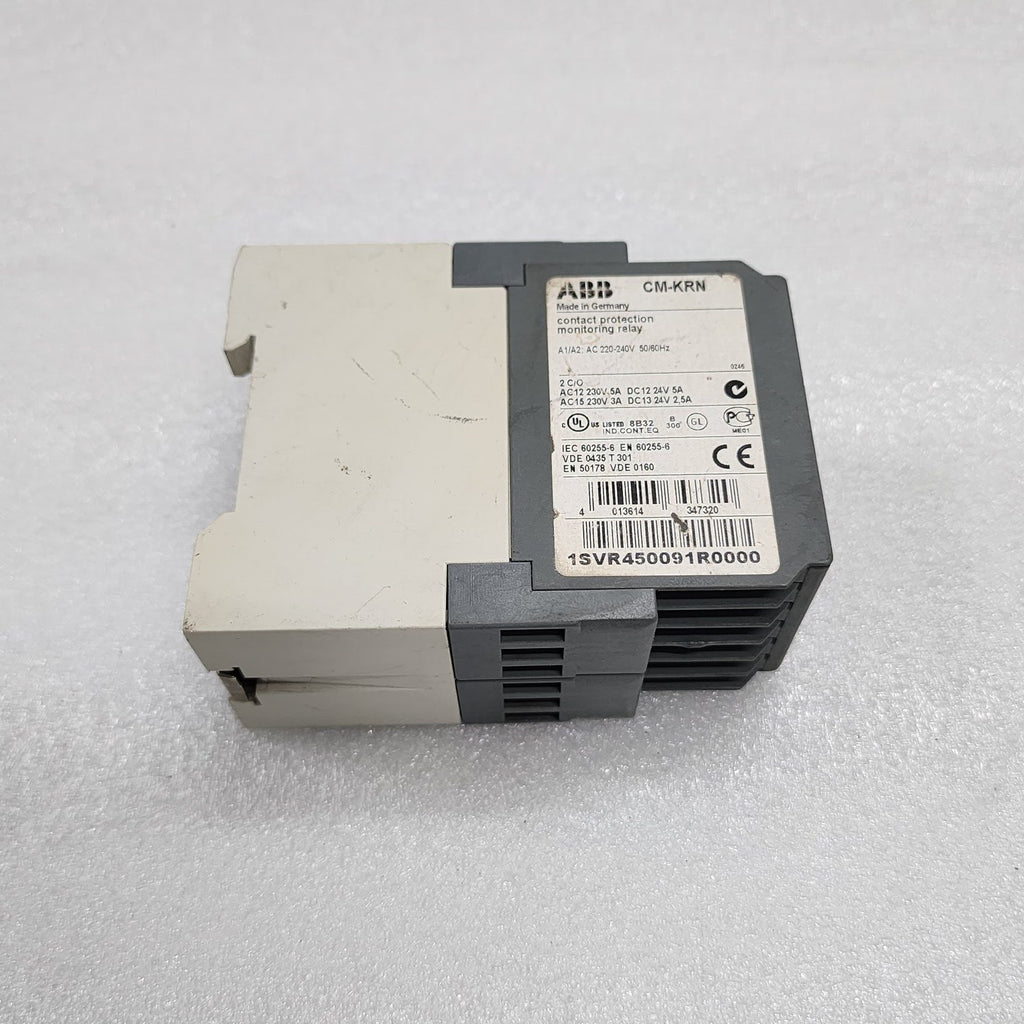 ABB CM-KRN CONTACT PROTECTION MONITORING RELAY 1SVR450091R0000 220-240V