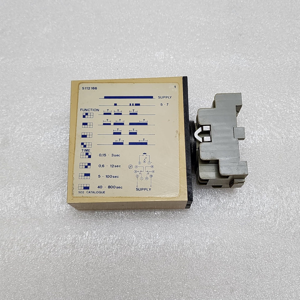 ELECTROMATIC S112166724 INTERVAL TIMER EXTERNAL START 20-28VDC