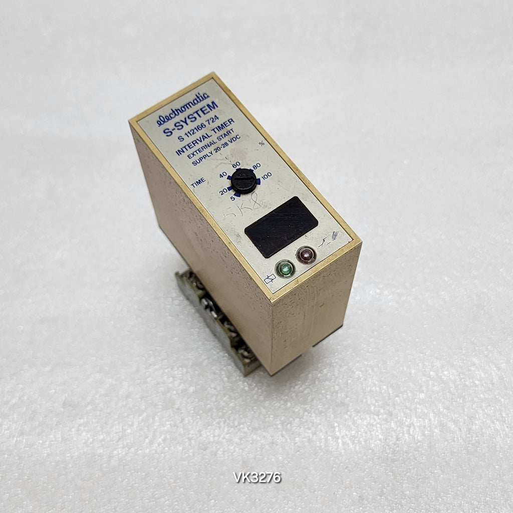 ELECTROMATIC S112166724 INTERVAL TIMER EXTERNAL START 20-28VDC