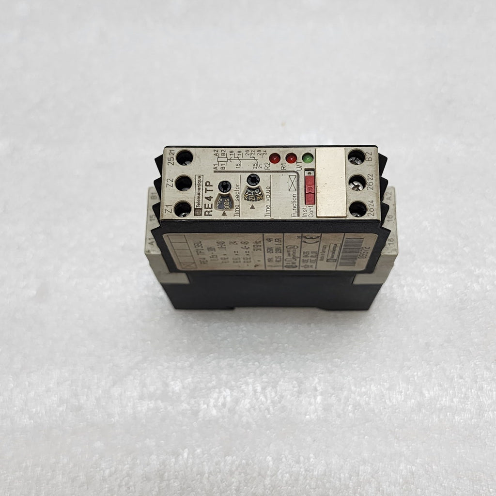 TELEMECANIQUE RE4 TP13BU TIME DELAY RELAY 09972 110-240VAC/24VAC-DC/42-48VAC