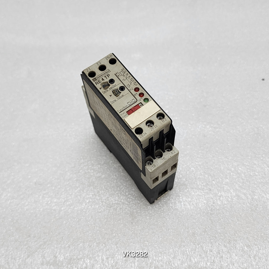 TELEMECANIQUE RE4 TP13BU TIME DELAY RELAY 09972 110-240VAC/24VAC-DC/42-48VAC