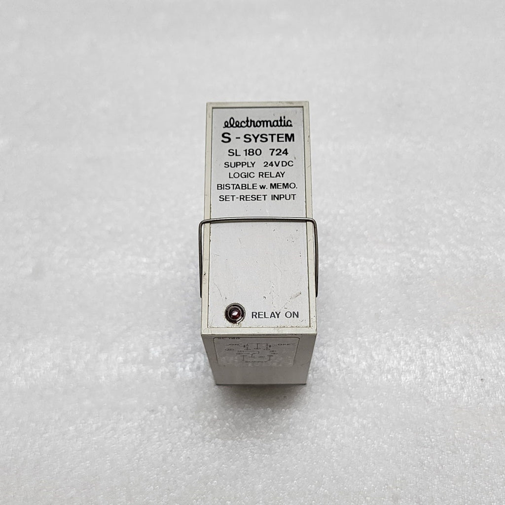 ELECTROMATIC SL180724 LOGIC RELAY BISTABLE 24VDC