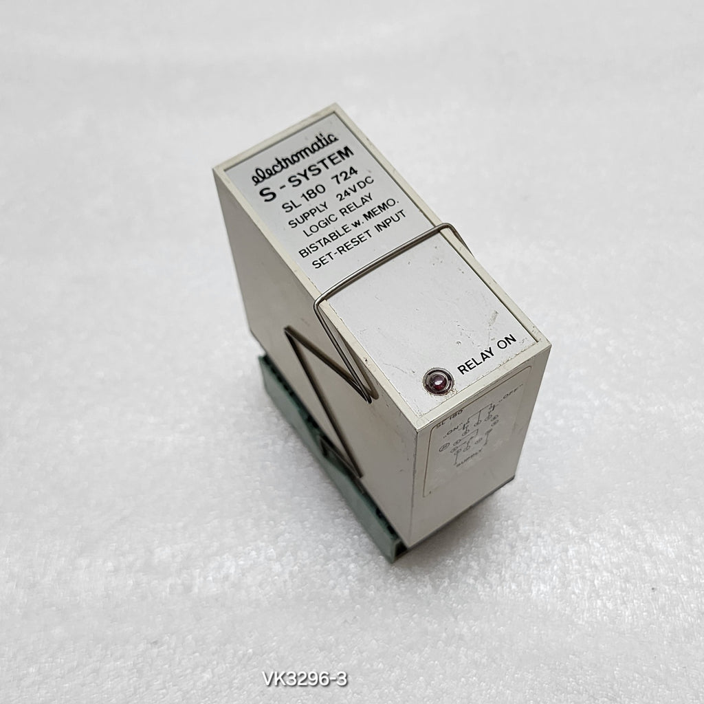 ELECTROMATIC SL180724 LOGIC RELAY BISTABLE 24VDC