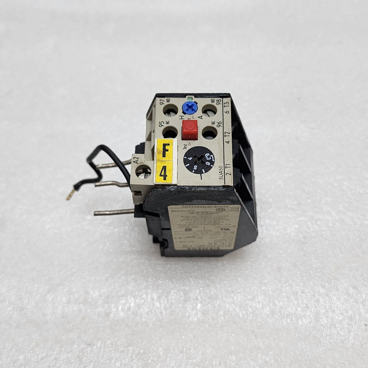 SIEMENS 3UA5000-1G OVERLOAD RELAY 4-6.3A