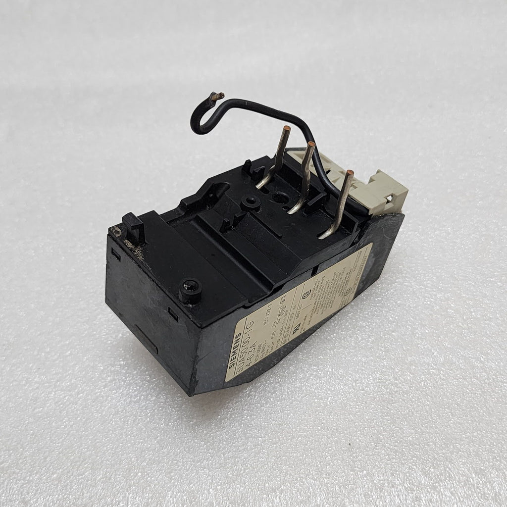 SIEMENS 3UA5000-1G OVERLOAD RELAY 4-6.3A