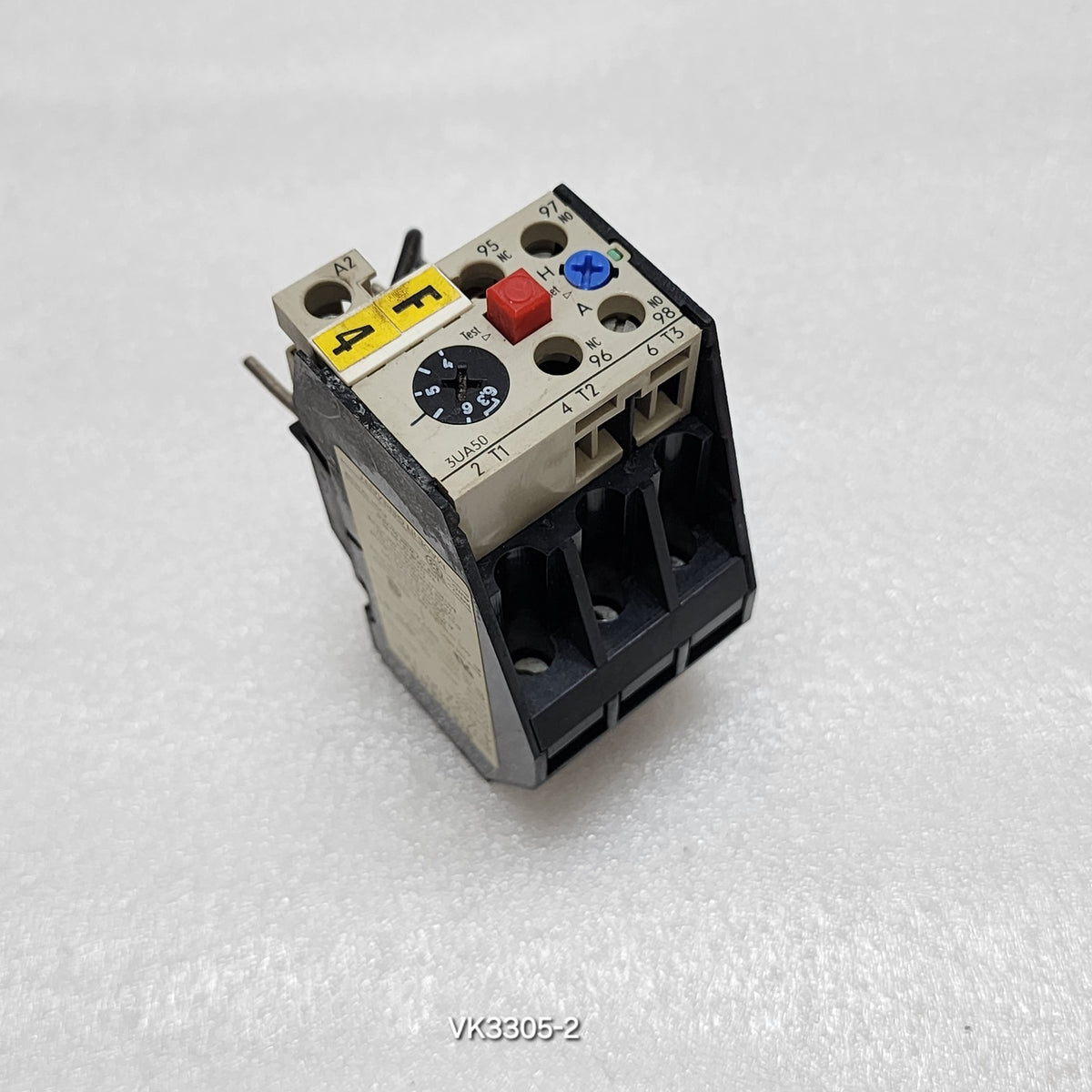 SIEMENS 3UA5000-1G OVERLOAD RELAY 4-6.3A