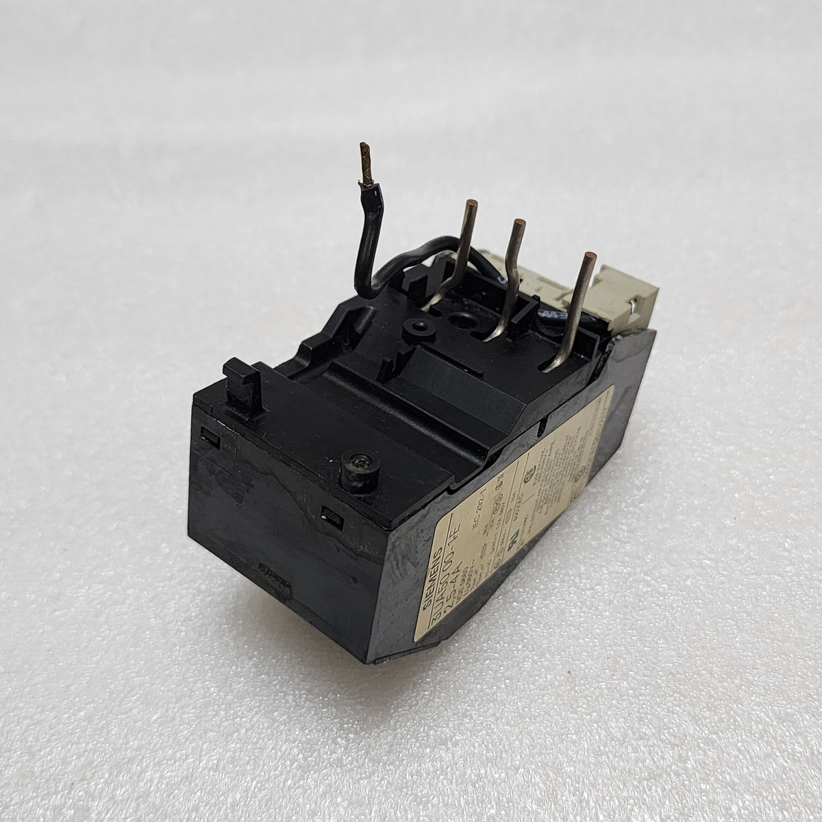 SIEMENS 3UA5000-1E OVERLOAD RELAY 2.5-4 A