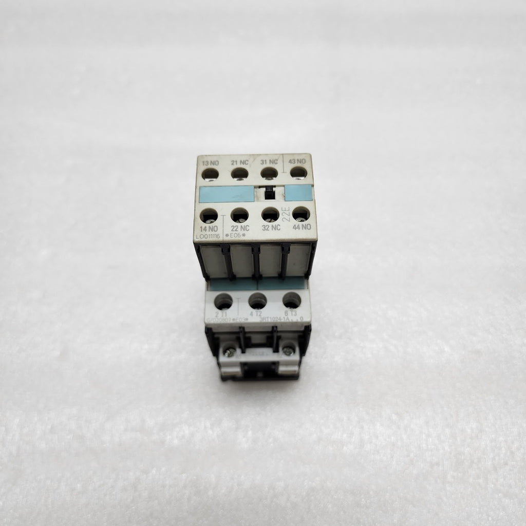 SIEMENS 3RT1024-1A CONTACTOR COIL VOLTAGE 230V AUX 3RH1921-1HA22