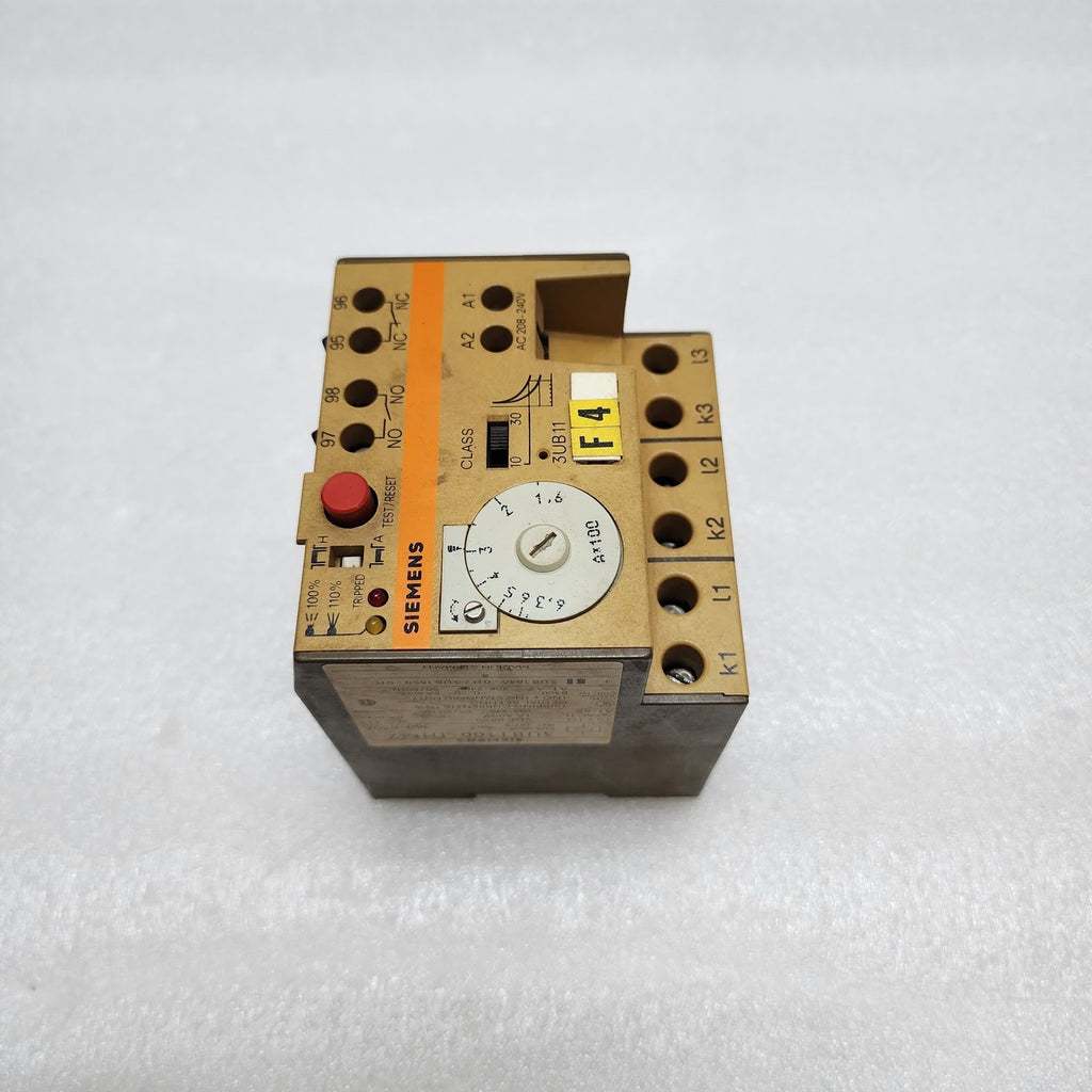 SIEMENS 3UB1100-1HM7 OVERLOAD RELAY 160-630A