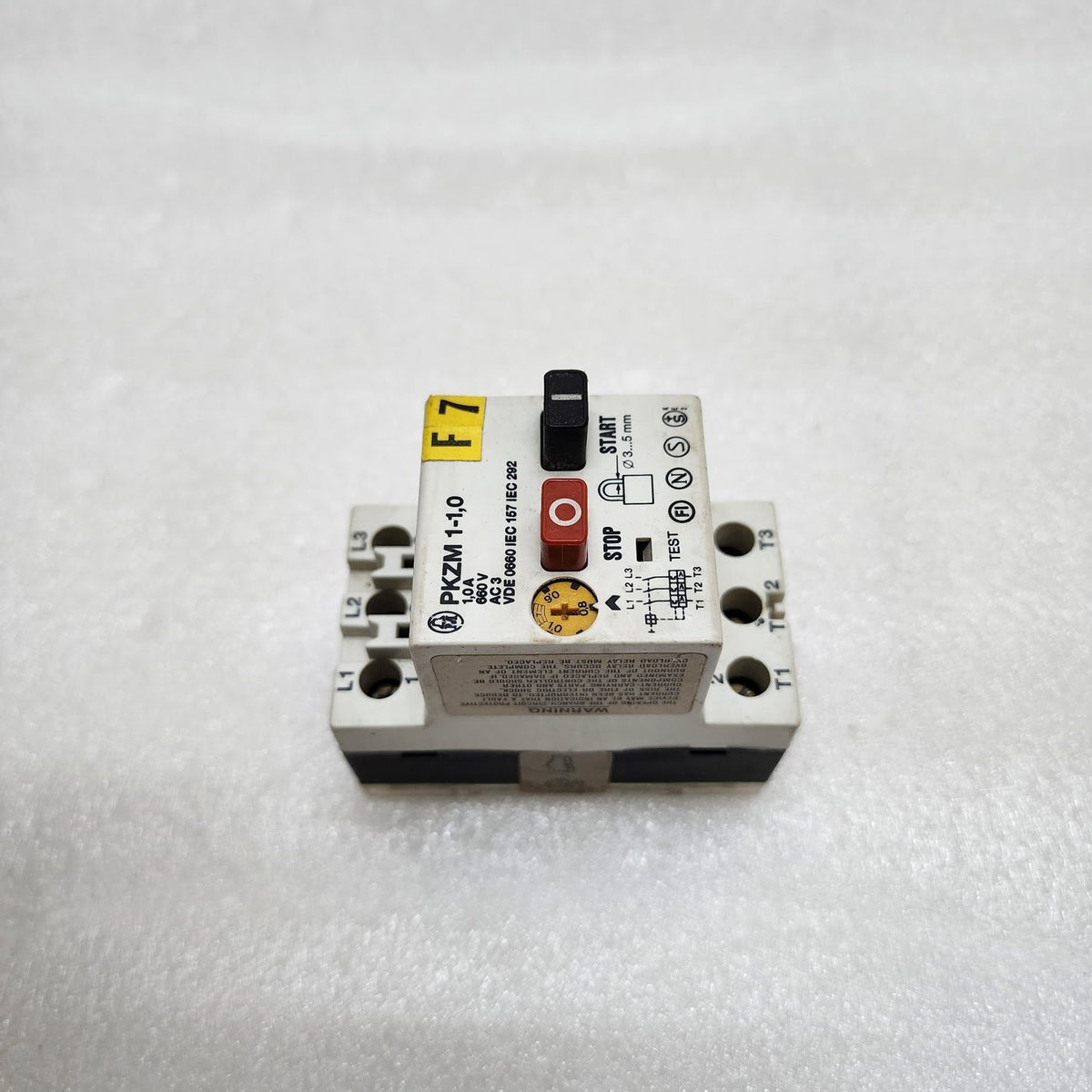 MOELLER PKZM 1-1.0 MOTOR PROTECTIVE CIRCUIT BREAKER
