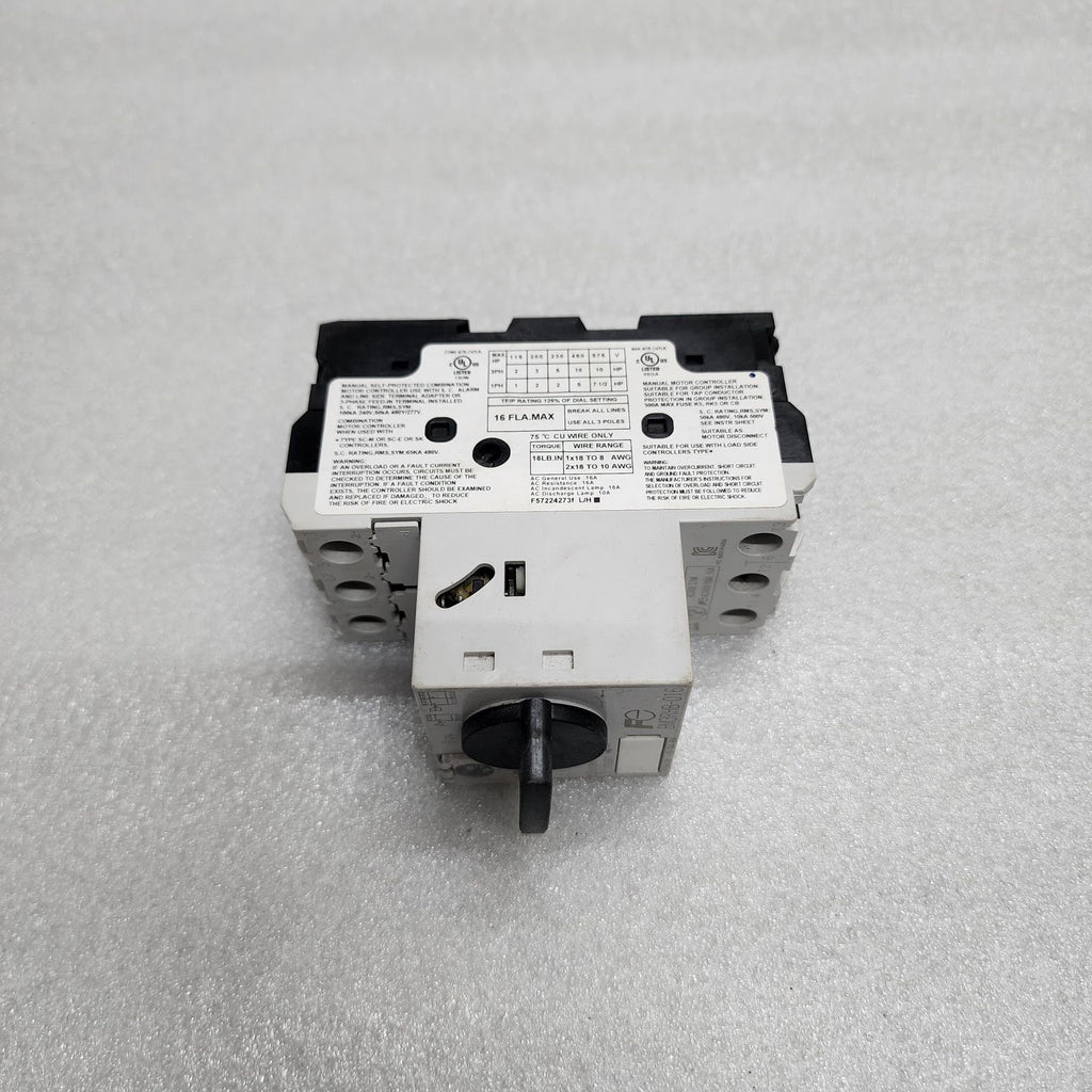 FUJI ELECTRIC BM3RHB-016 MANUAL MOTOR STARTER 11-16A