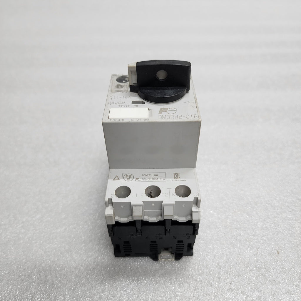 FUJI ELECTRIC BM3RHB-016 MANUAL MOTOR STARTER 11-16A