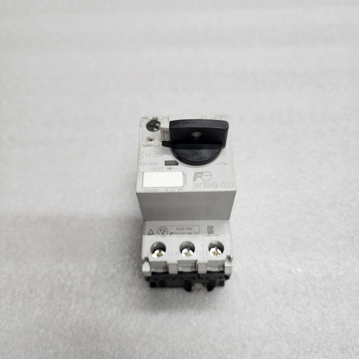 FUJI ELECTRIC BM3RHB-020 MANUAL MOTOR STARTER 14-20A
