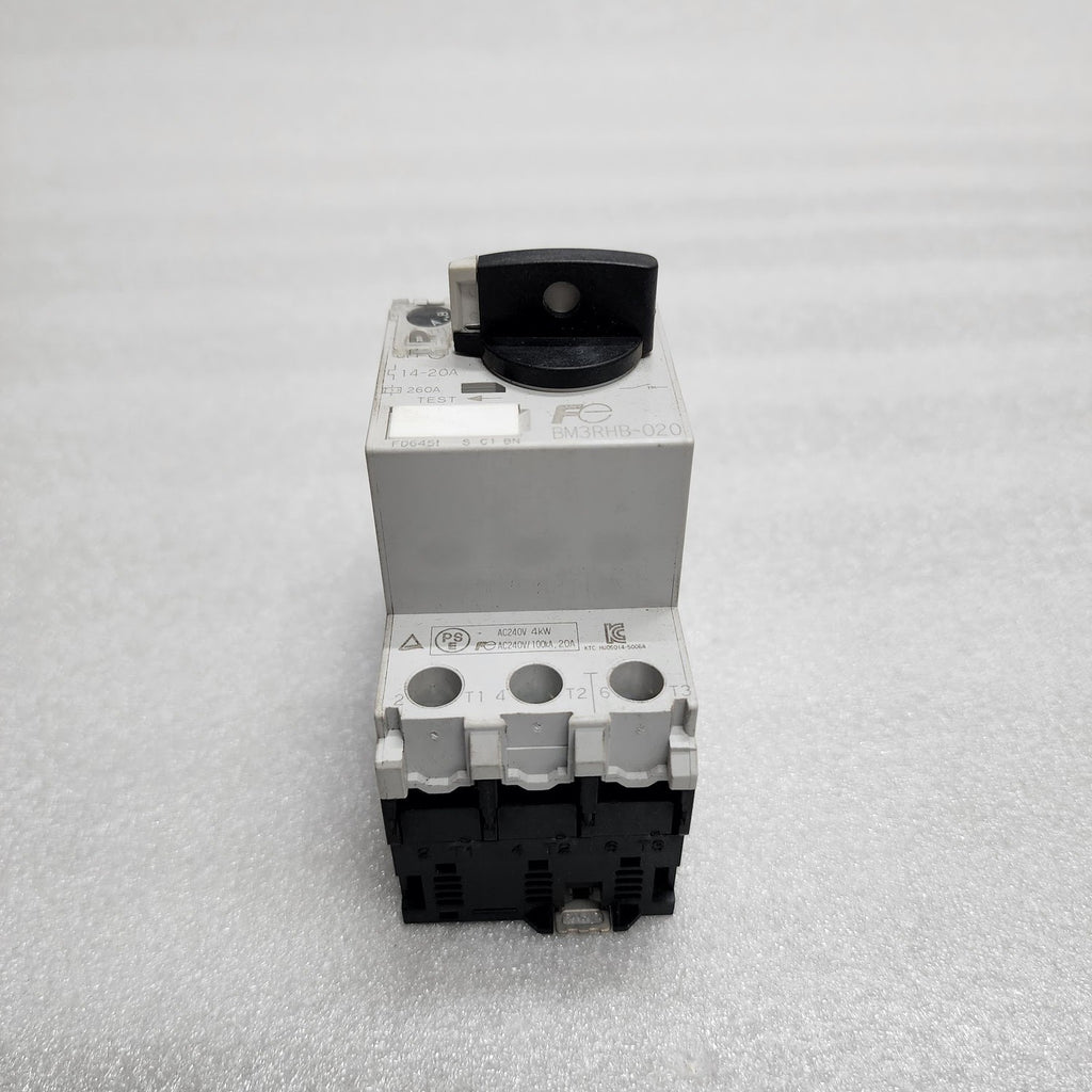 FUJI ELECTRIC BM3RHB-020 MANUAL MOTOR STARTER 14-20A