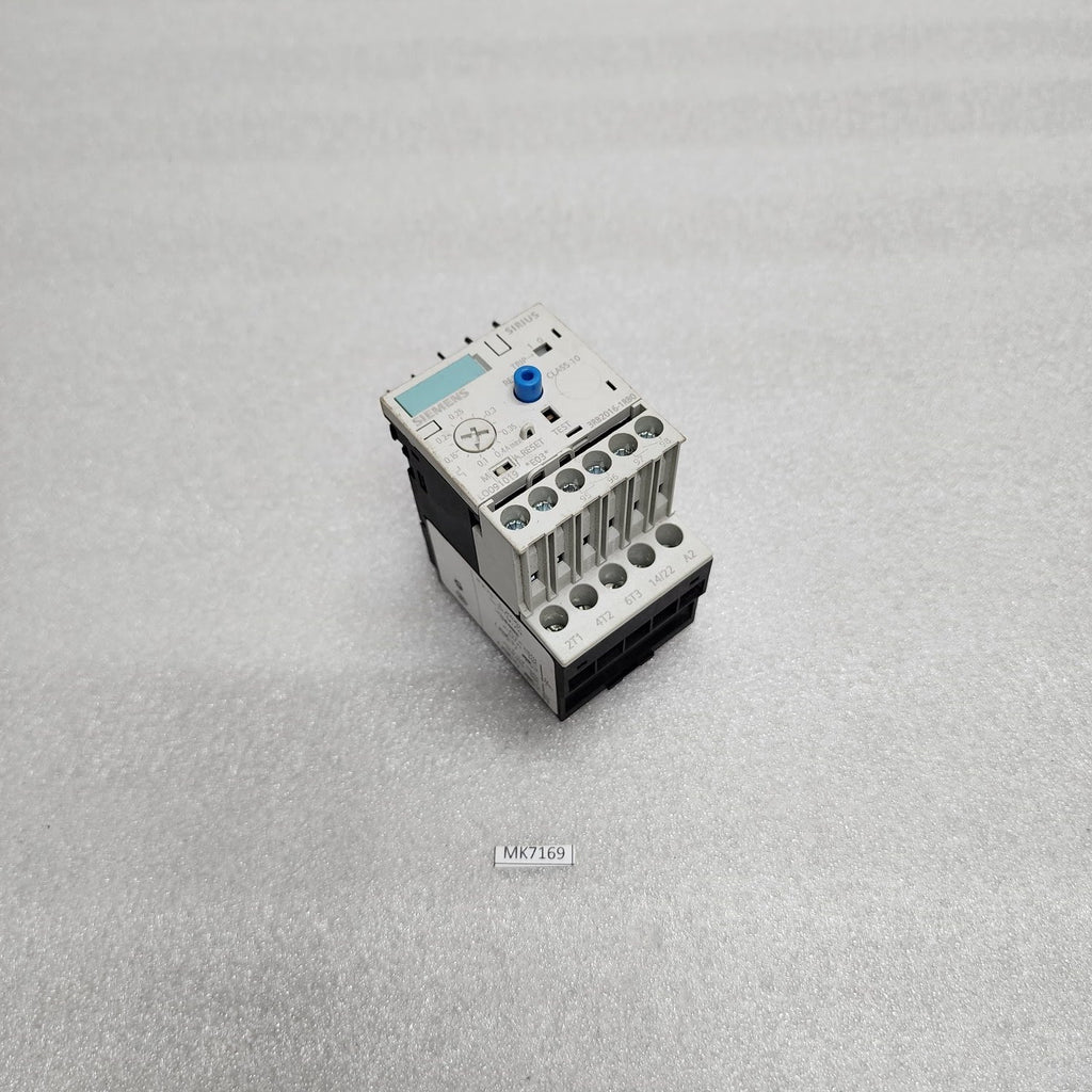 SIEMENS 3RB2016-1RB0 OVERLOAD RELAY 0.1-0.4A