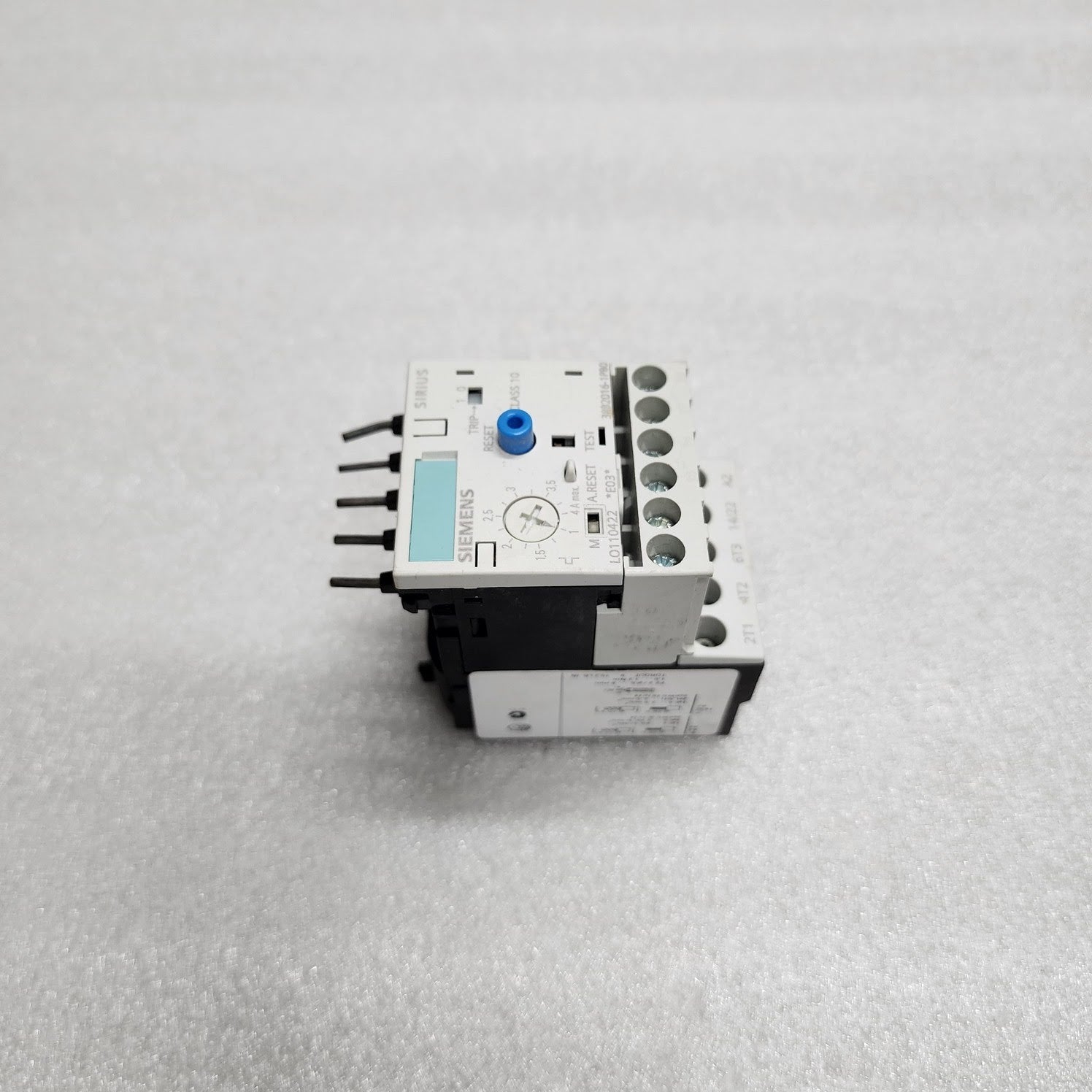 SIEMENS 3RB2016-1PB0 OVERLOAD RELAY 1-4A