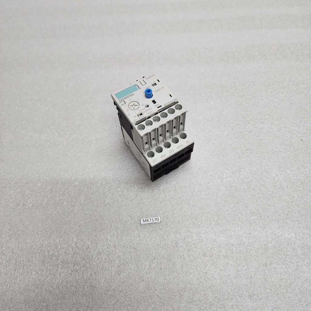 SIEMENS 3RB2016-1PB0 OVERLOAD RELAY 1-4A