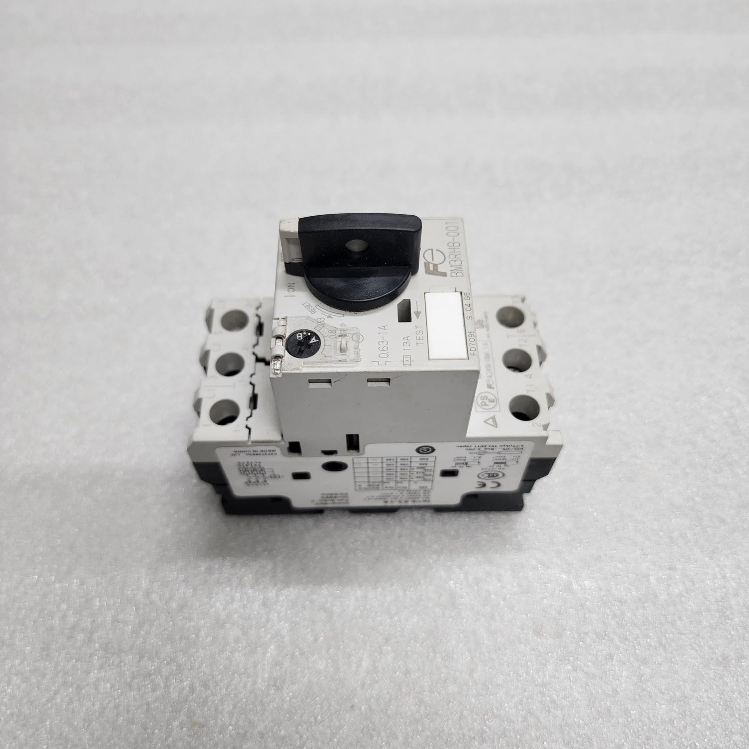 FUJI ELECTRIC BM3RHB-001 MANUAL MOTOR STARTER 0.63-1A