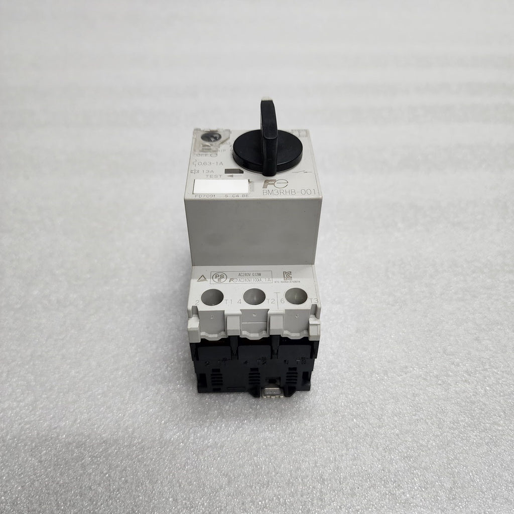 FUJI ELECTRIC BM3RHB-001 MANUAL MOTOR STARTER 0.63-1A