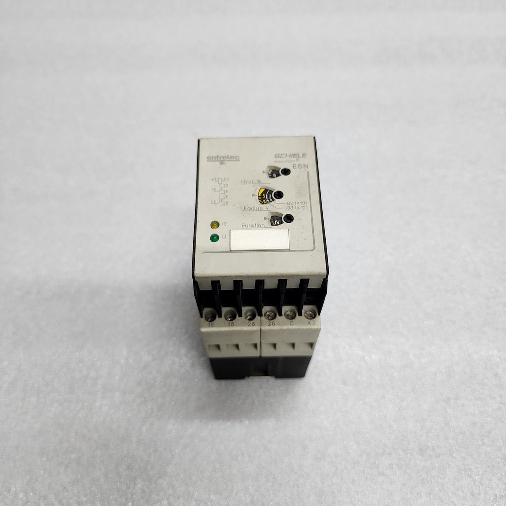 ENTRELEC SCHIELE ESN VOLTAGE MONITORING RELAY 2.450.211.02 220-240V 245021102