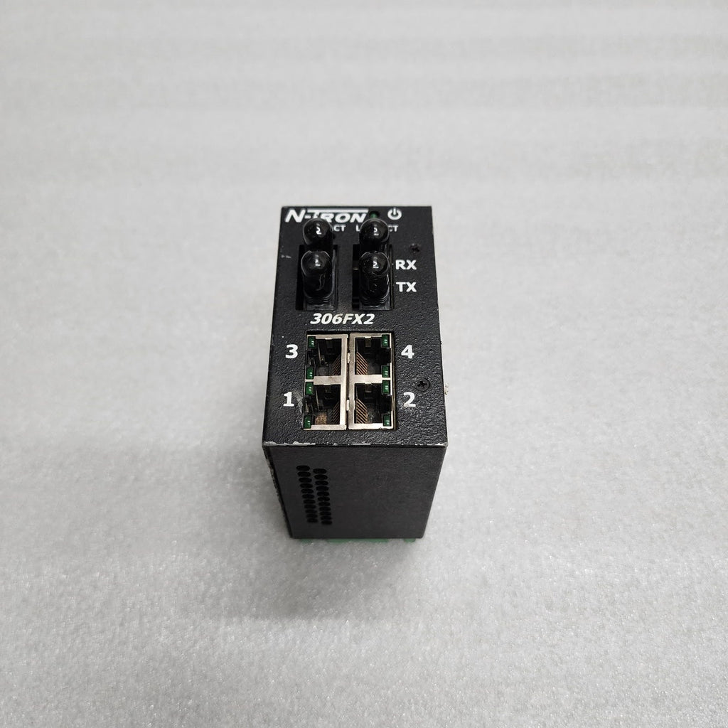 GLEICHSTROMEINGANG 306FX2-N-ST ETHERNET SWITCH 10-30V RED LION