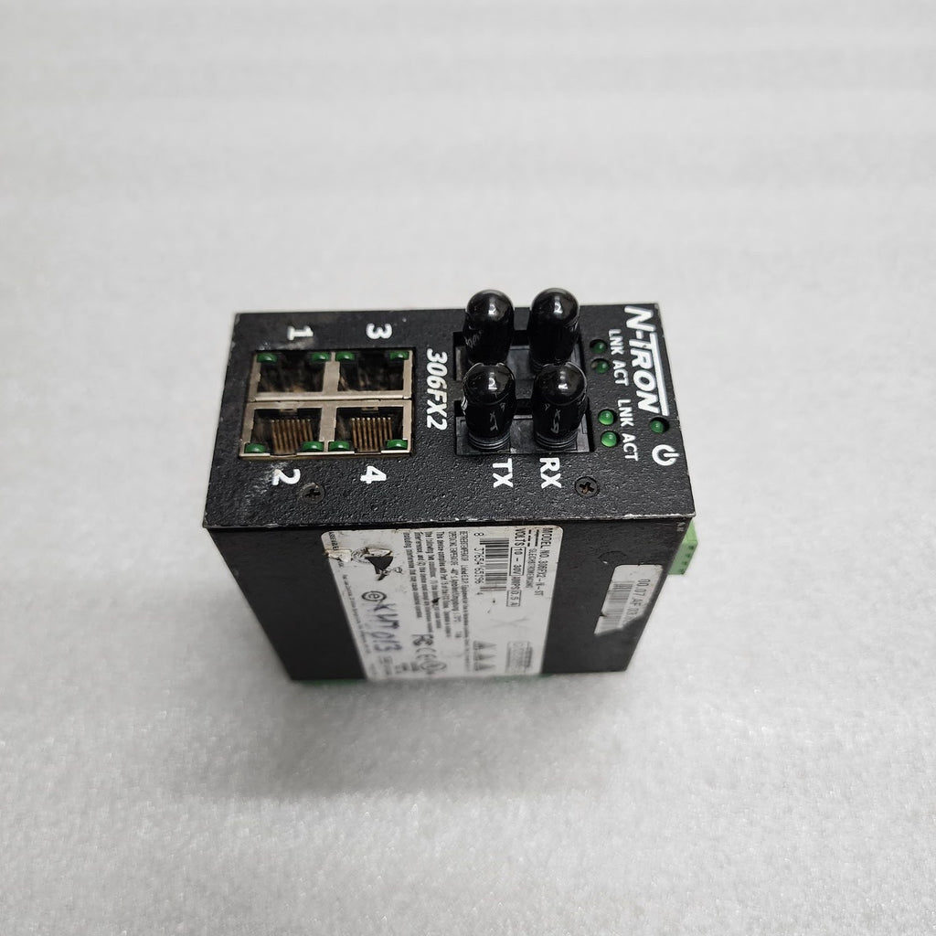 GLEICHSTROMEINGANG 306FX2-N-ST ETHERNET SWITCH 10-30V RED LION