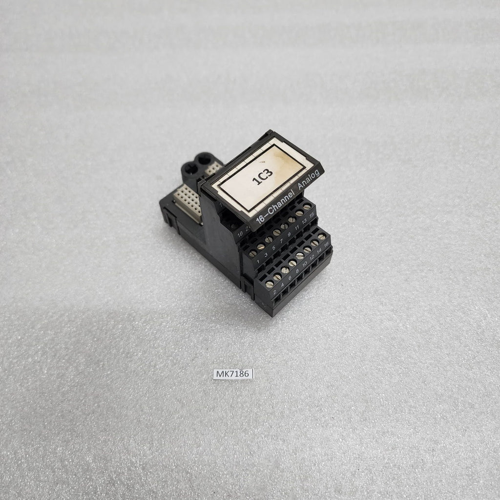 FISHER-ROSEMOUNT KJ3223X1-EA1 16-CHANNEL ANALOG TERMINAL BLOCK 12P2867X022 REV E