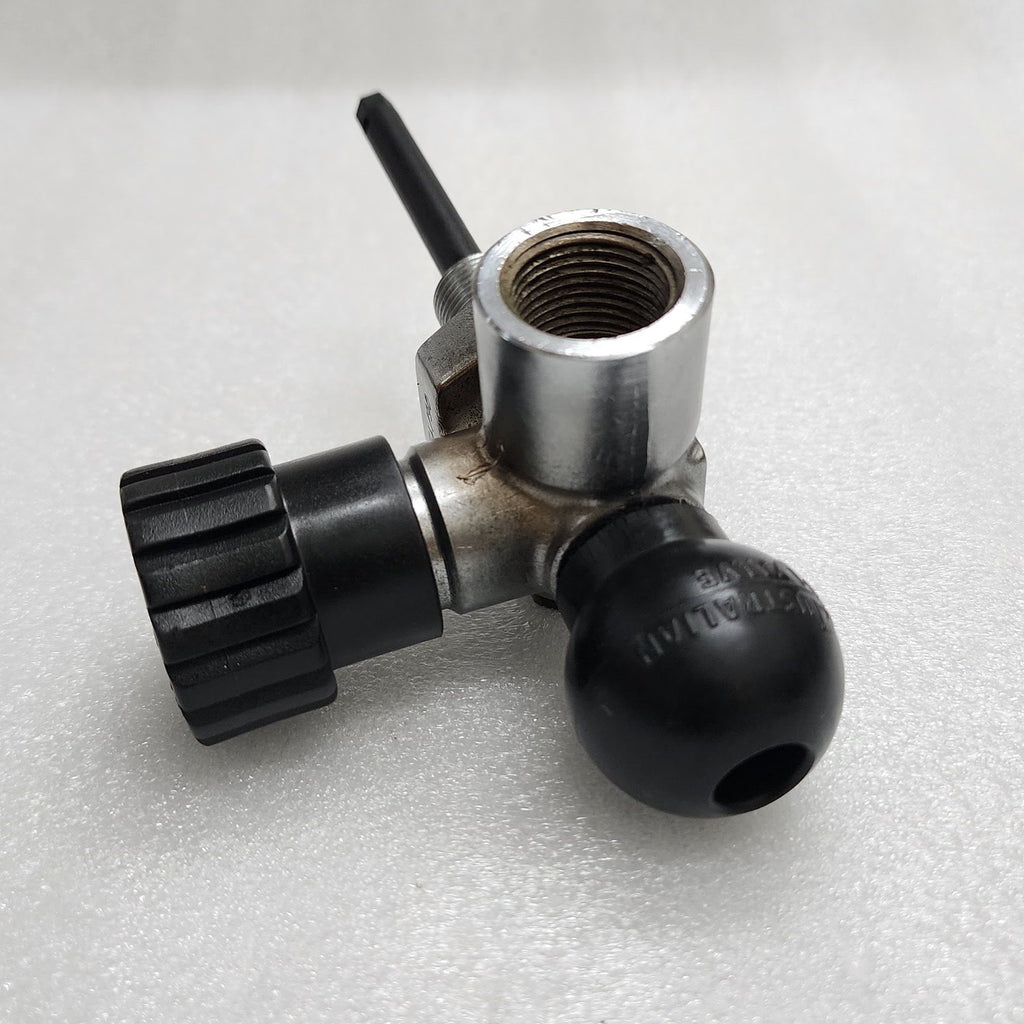 DRAGER AUSTRALIAN BREATHING AIR CYLINDER VALVE 300 BAR THREAD M18