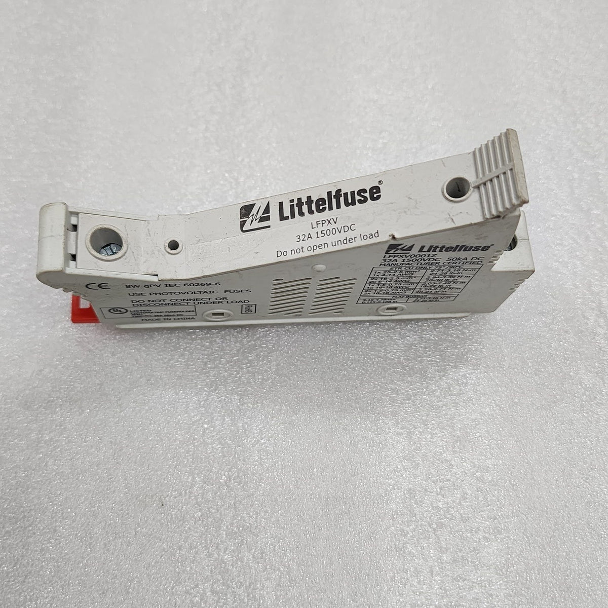 LITTLEFUSE LFPXV FUSE HOLDER 32A 1500VDC