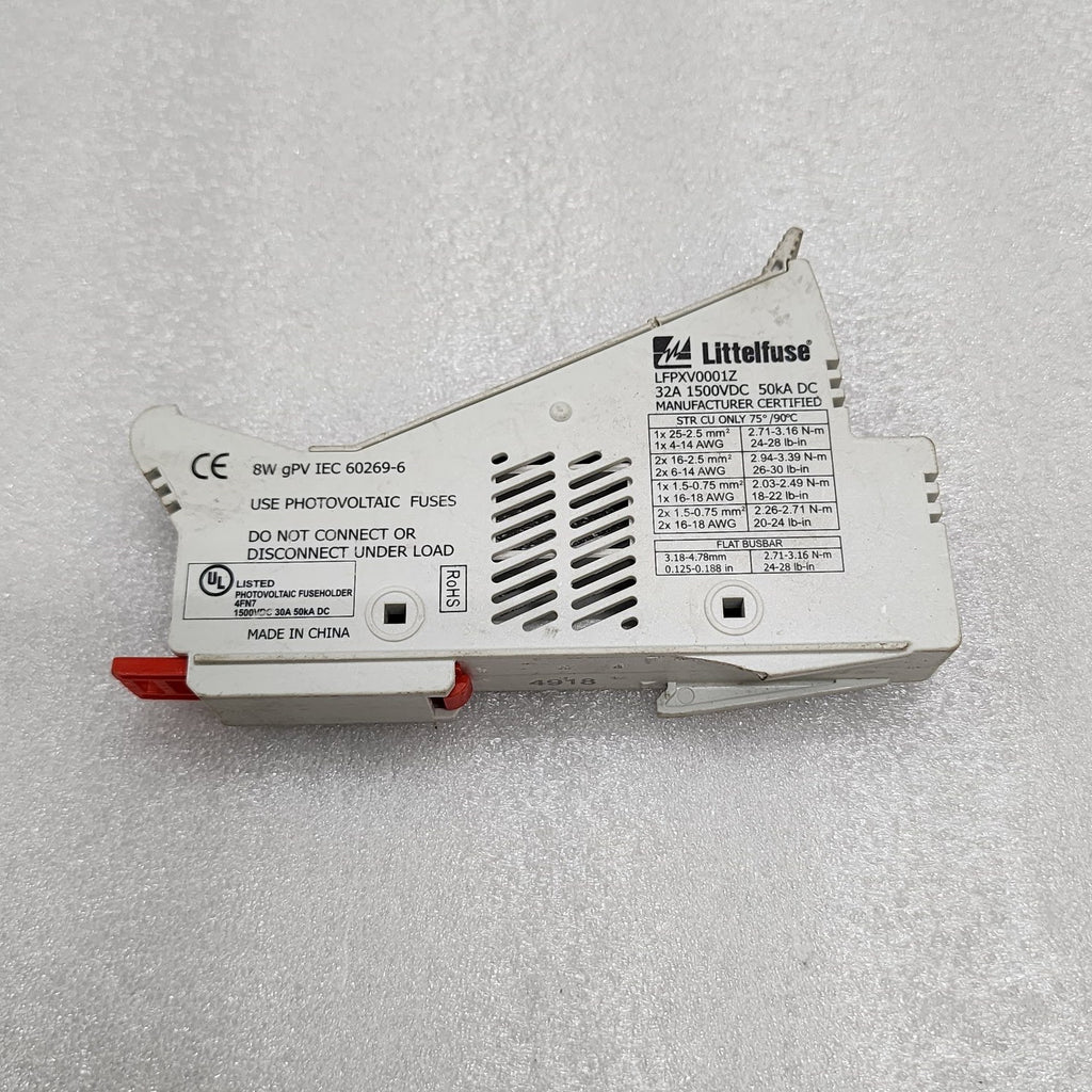 LITTLEFUSE LFPXV FUSE HOLDER 32A 1500VDC