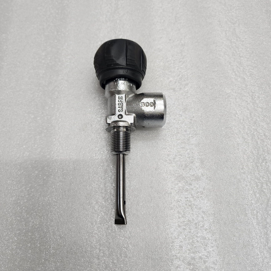 SABRE BREATHING AIR CYLINDER VALVE 300 BAR THREAD M18