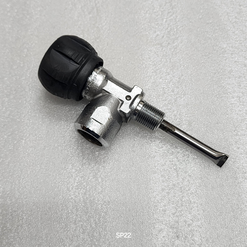 SABRE BREATHING AIR CYLINDER VALVE 300 BAR THREAD M18