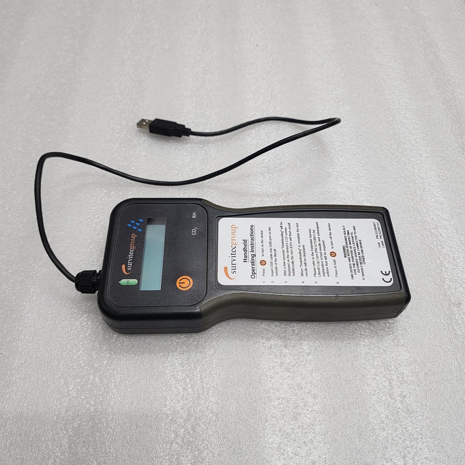 SURVITEC GROUP 52280001 HANDHELD OPERATING REMOTE 52280101