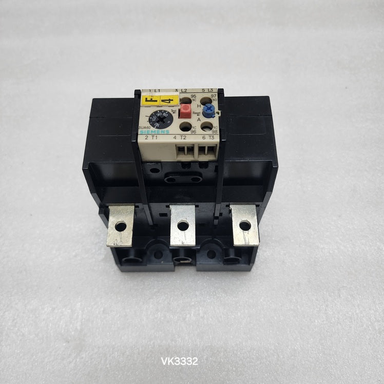 SIEMENS 3UA6000-2X OVERLOAD RELAY 80-110A