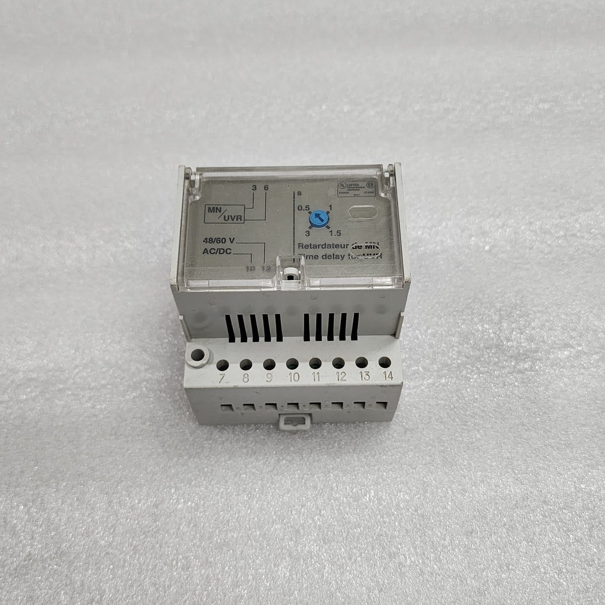 33680 MN/UVR ADJ DELAY UNIT 48-60V AC/DC